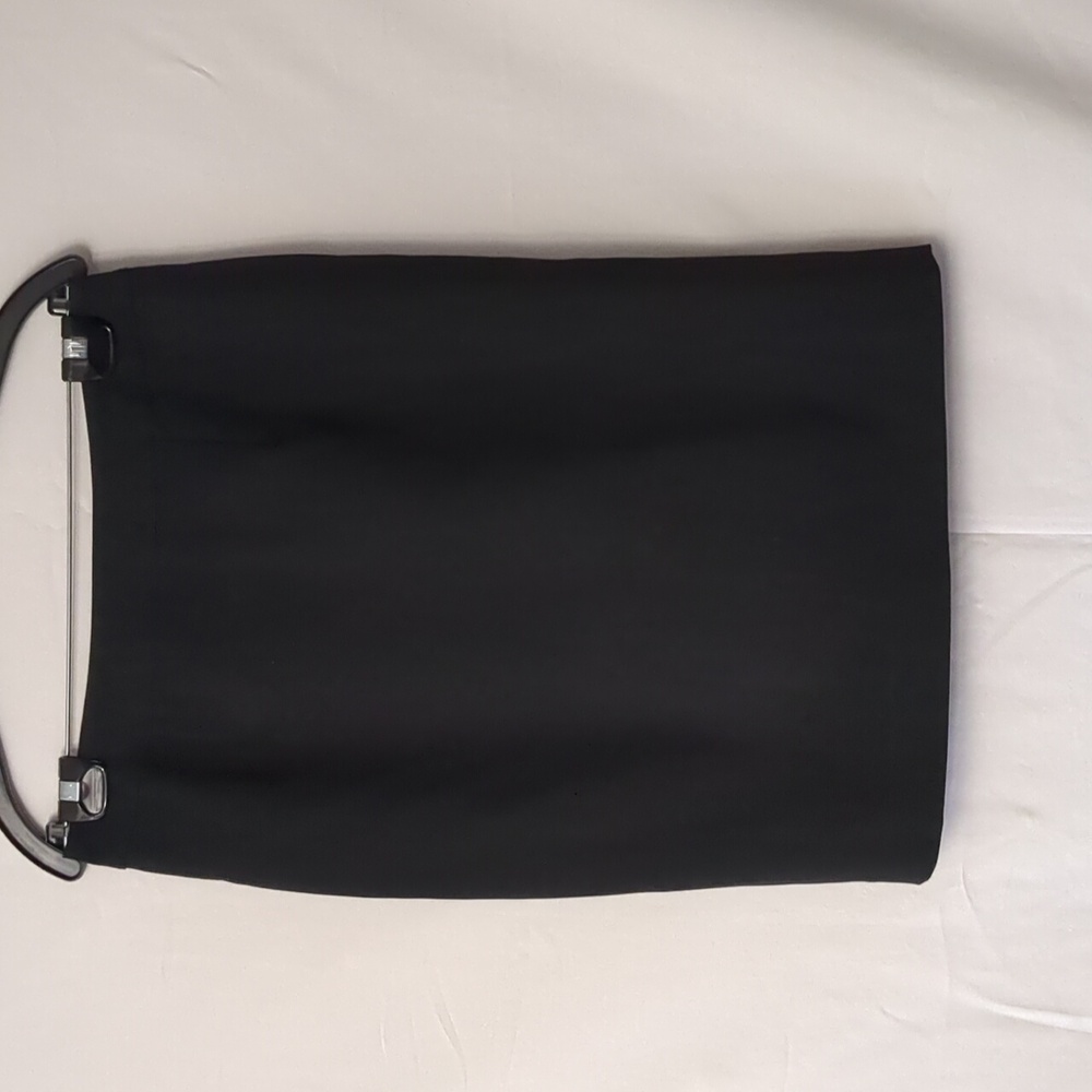 Relativity Black Lined Pencil Skirt Size 8
